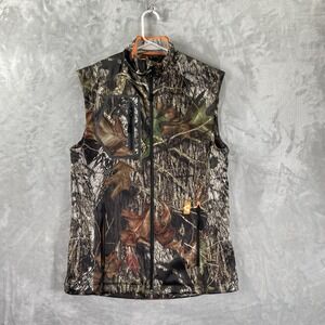 Gerbing Vest men's Small Full Zip Camouflage Camo Hunting Battery Heated Outdoor